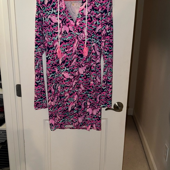 Lilly Pulitzer Other - Lilly Pulitzer Pink and Blue Swim Coverup